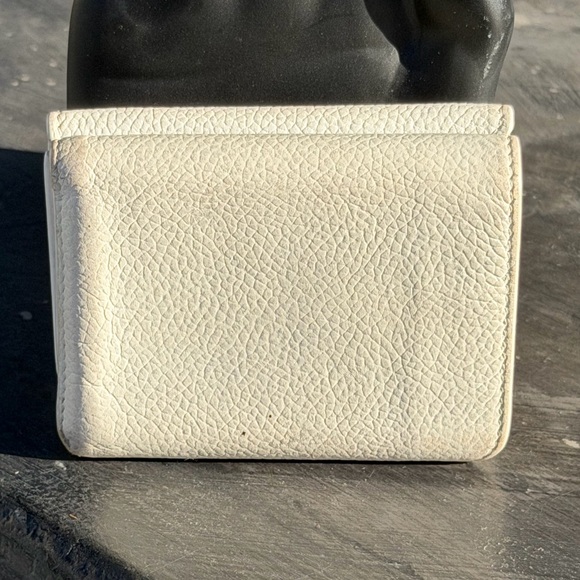 Balenciaga White with Pink Logo Wallet - Picture 3 of 11